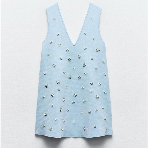 Zara | Dresses | Zara Beaded Jewel Knit Mini Dress | Poshmark Zara | Dresses | Zara Beaded Jewel Knit Mini Dress | Poshmark